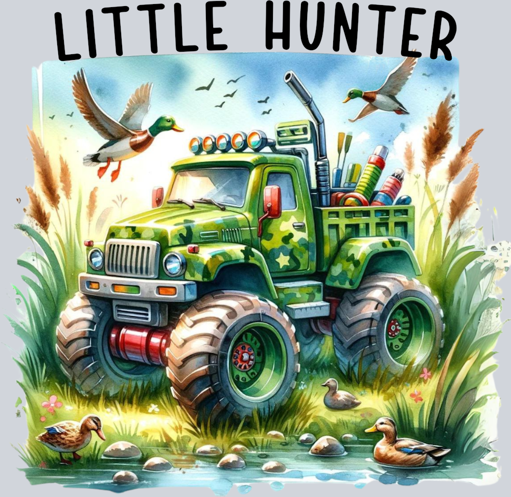 DTF Transfer Hunting - Little Hunter