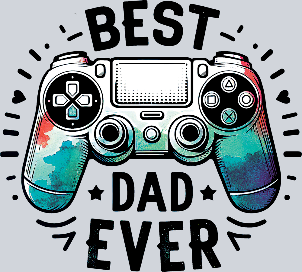 DTF Transfer Father's Day - Best Dad Ever