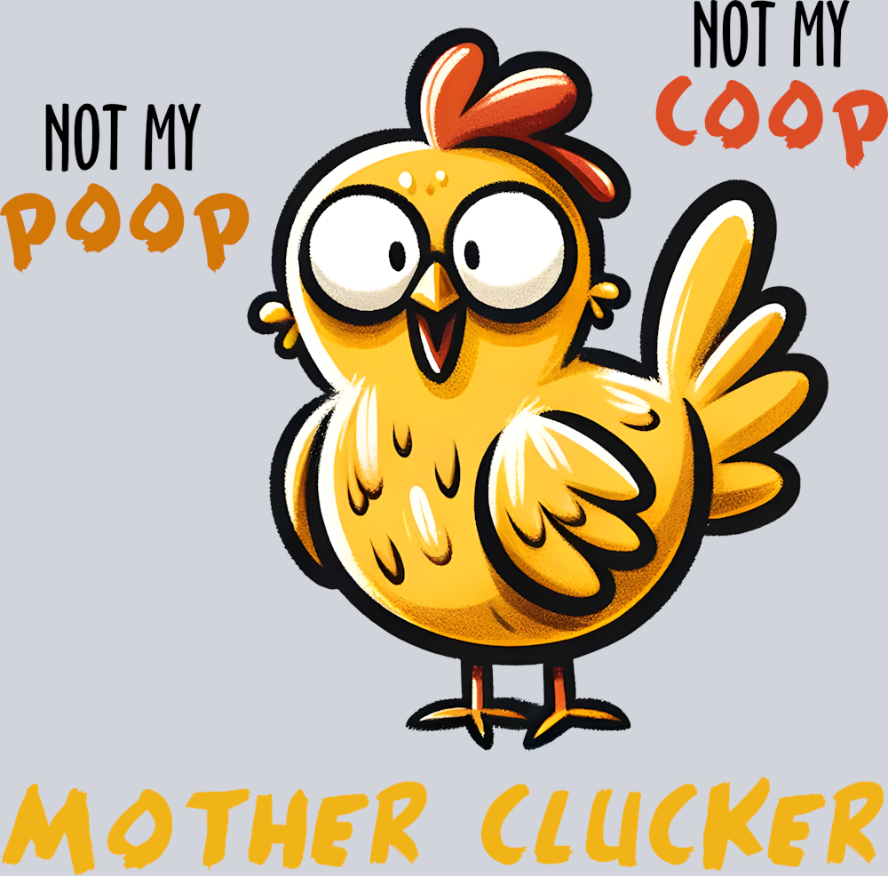 DTF Transfer Fowl - Mother Clucker