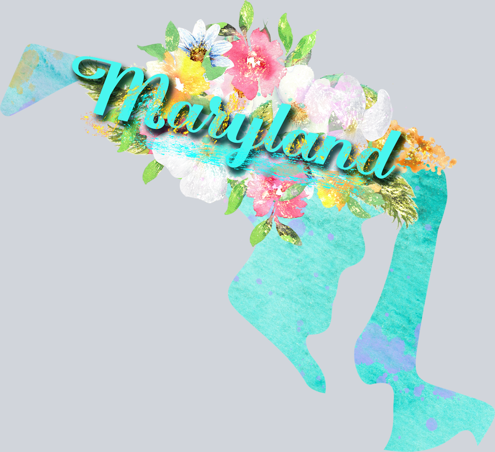 DTF Transfer Maryland - Watercolor Flowers