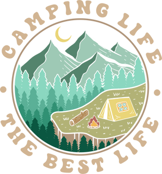 DTF Transfers Camping