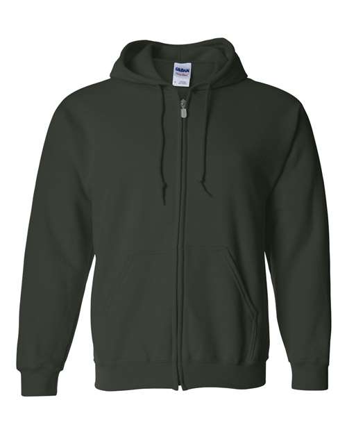 Gildan - Heavy Blend™ Full-Zip Hooded Sweatshirt - 18600 (Forest)