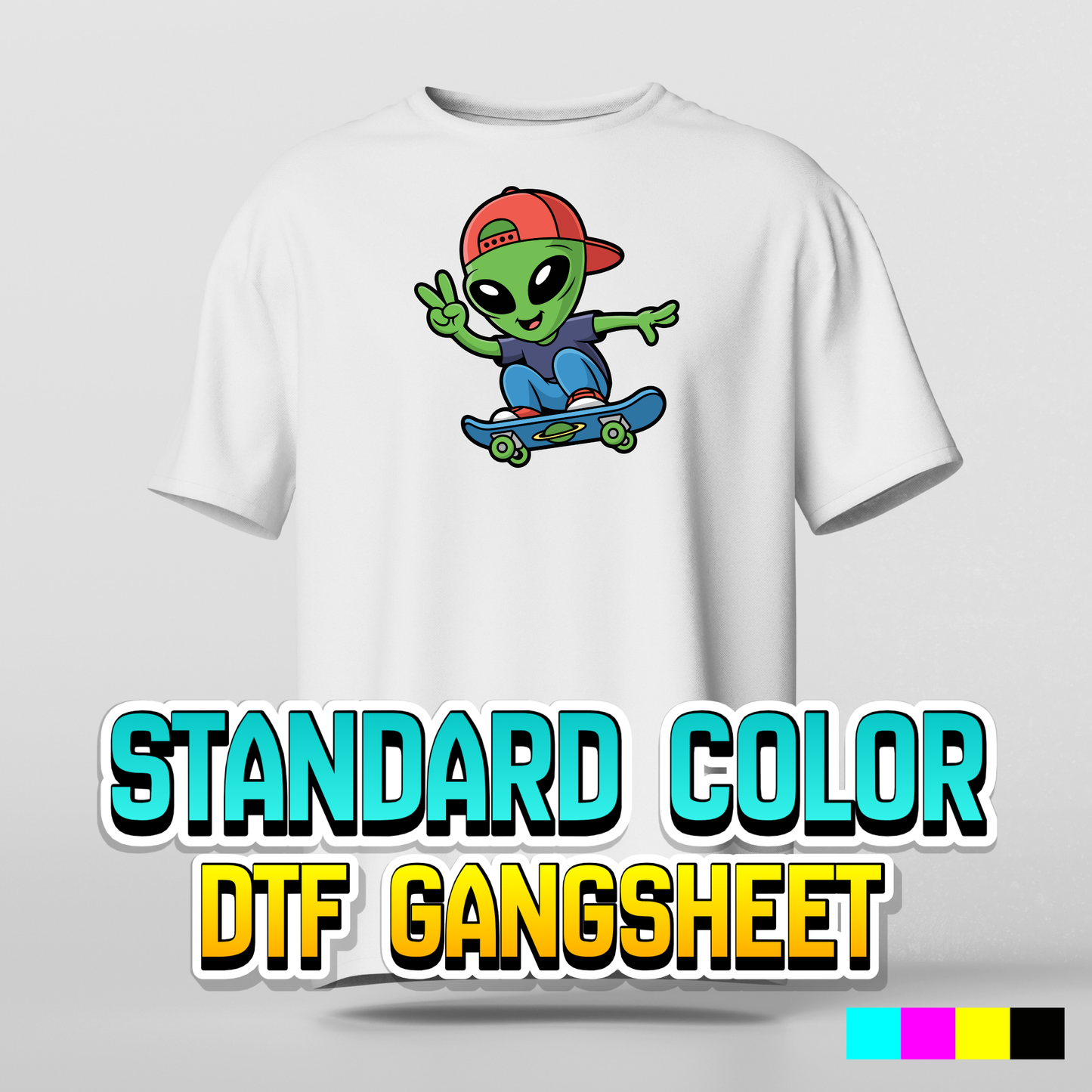 DTF (4 Color CMYK) - Gang Sheet Builder - INSTA Peel Film