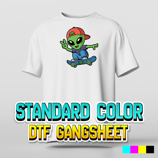 DTF (4 Color CMYK) - Gang Sheet Builder - INSTA Peel Film