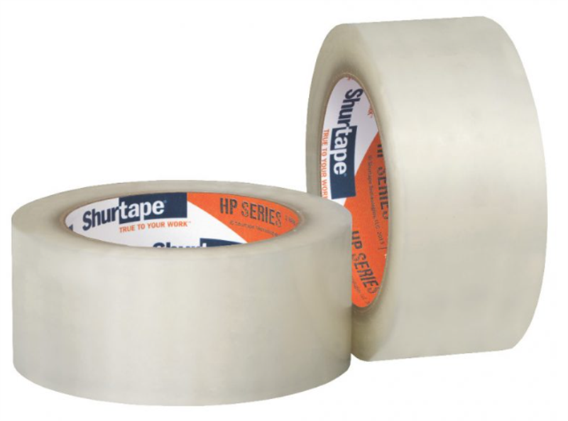 HP-200 2mil Clear & Tan Tape 2"x 110yds