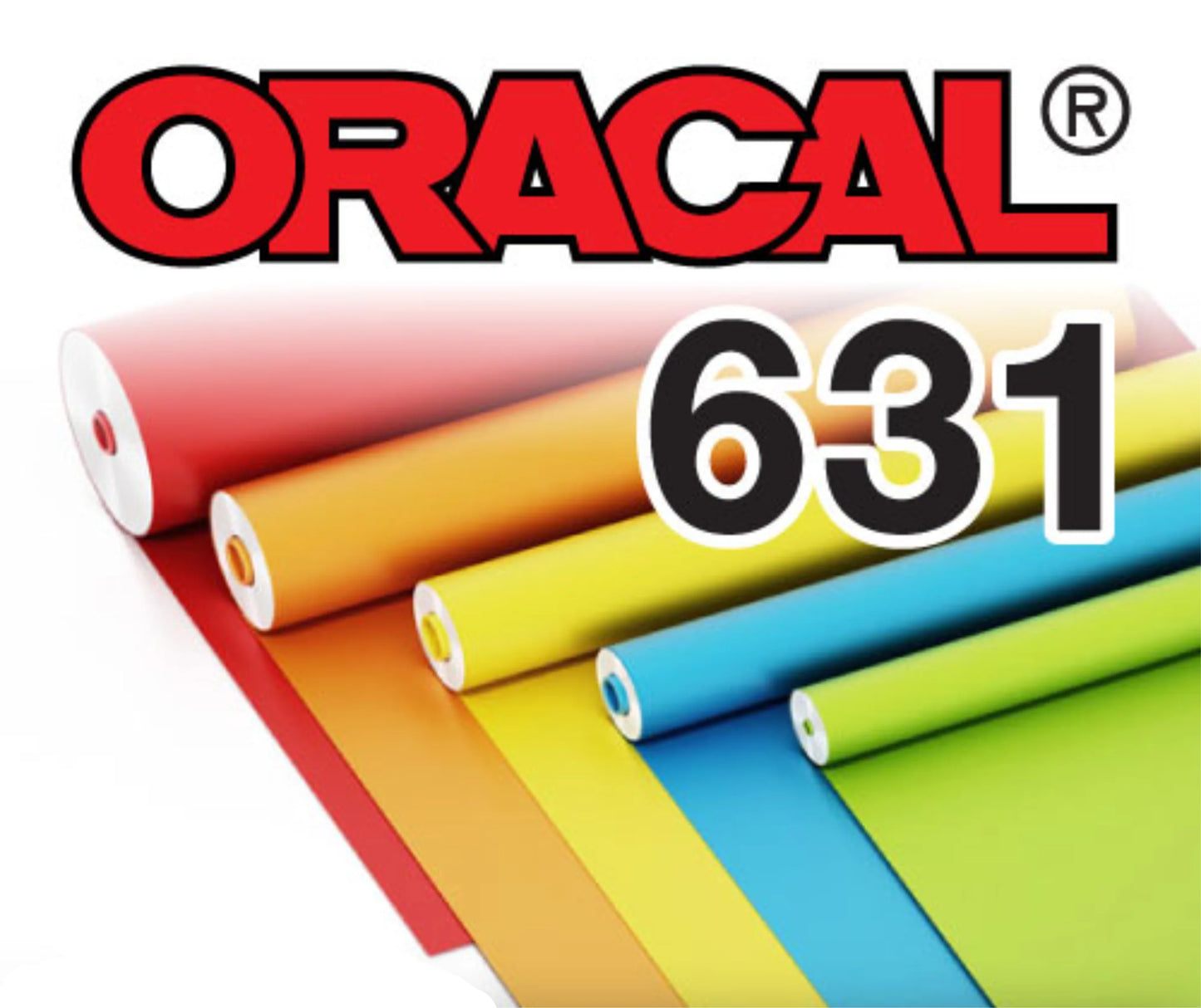 Oracal 631 Matte Removable Vinyl | Ideal for Indoor Wall Graphics