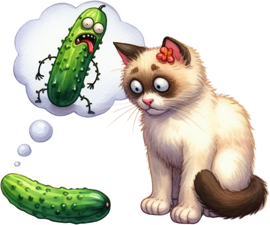 DTF Transfer - Cucumber Monster Fantasy (CCAT14)