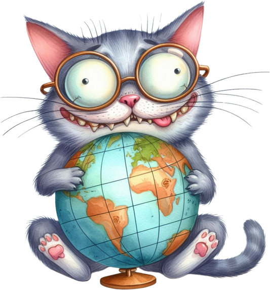 DTF Transfer - Global Kitty Dominance 2 (CCAT40)