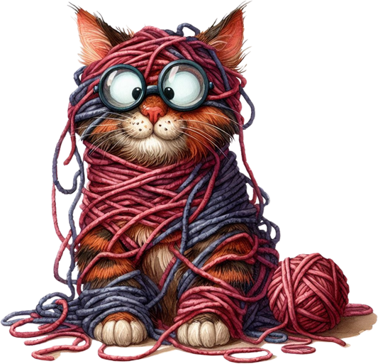 DTF Transfer - Yarn Thief (CCAT42)