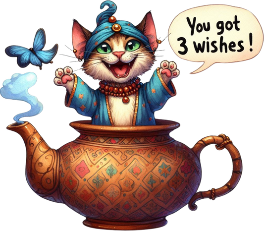 DTF Transfer - You got 3 Wishes (CCAT6)