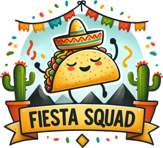 DTF Transfer - Fiesta Squad (CDM26)