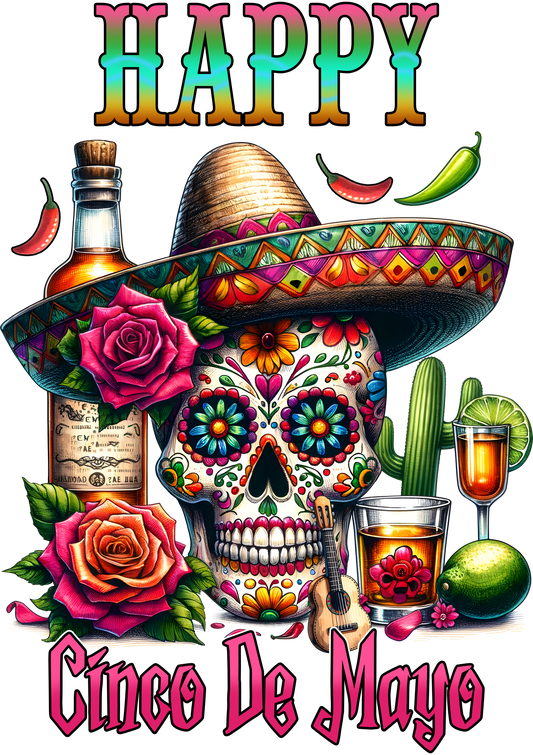 DTF Transfer - Happy Cinco de Mayo (CDM46)