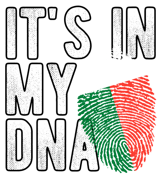 DTF Transfer - It's in my DNA - Madagascar (DNAC103)