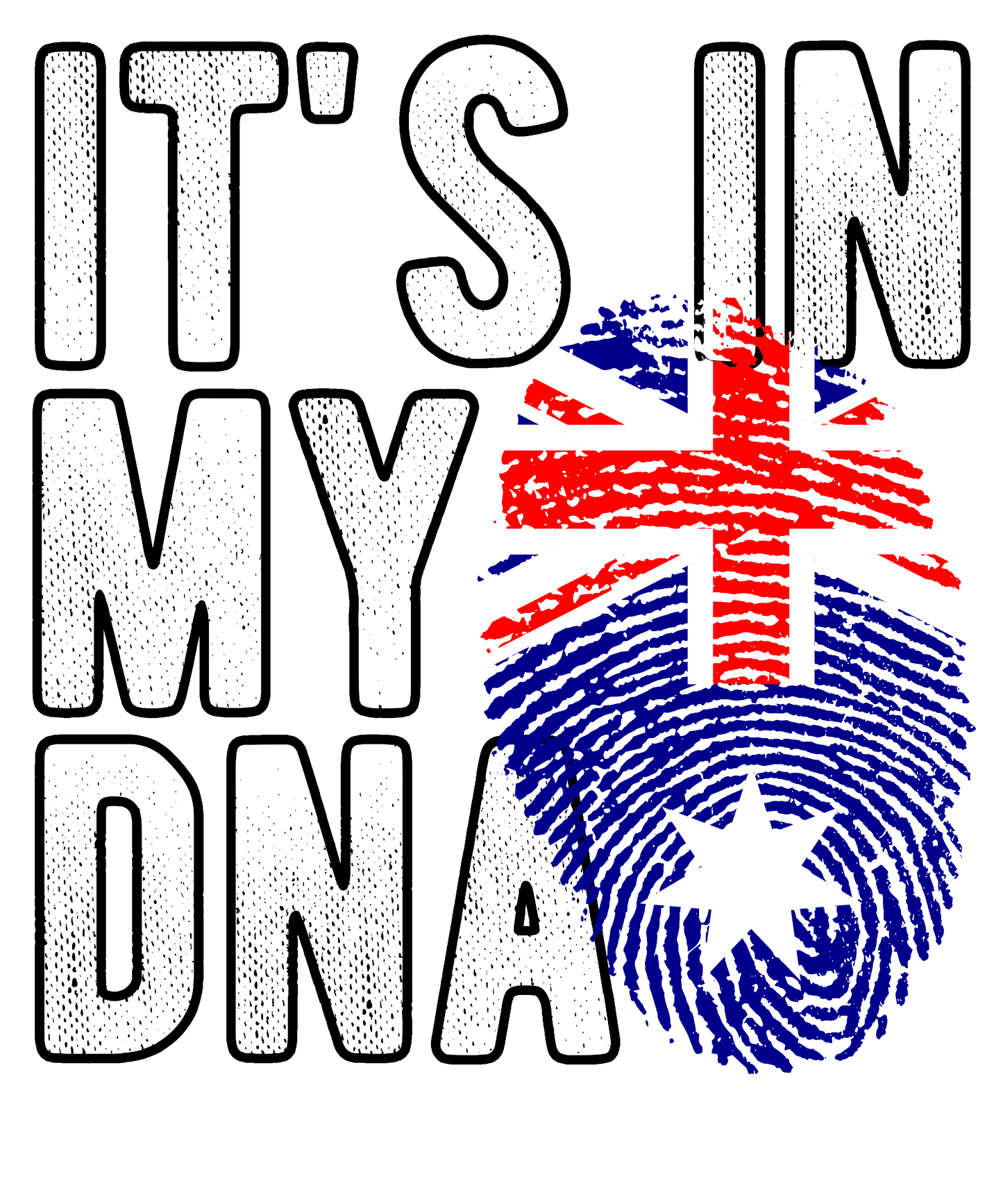 DTF Transfer - It's in my DNA - Australia (DNAC11)