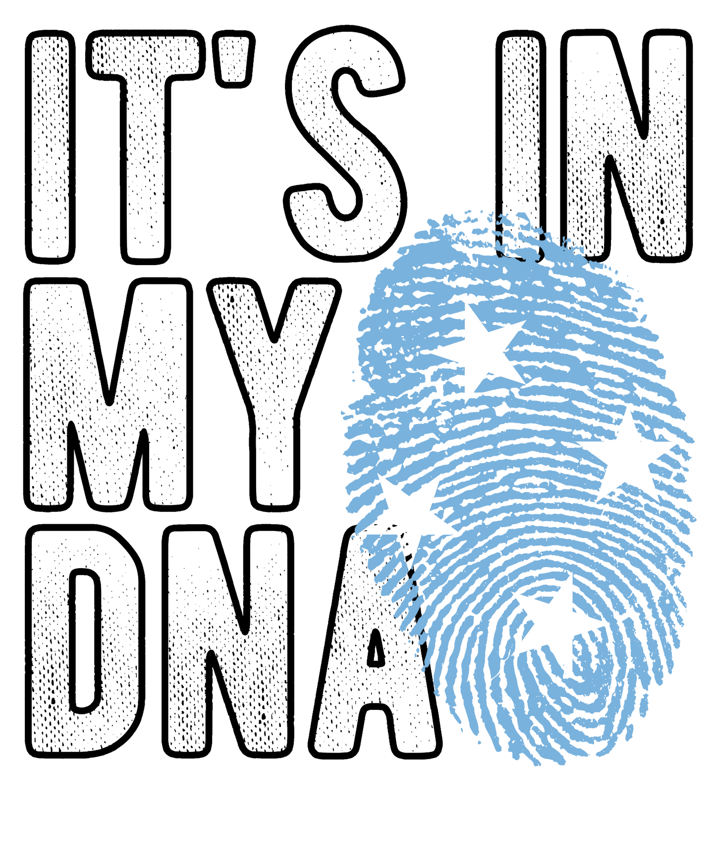 DTF Transfer - It's in my DNA - Micronesia (DNAC112)