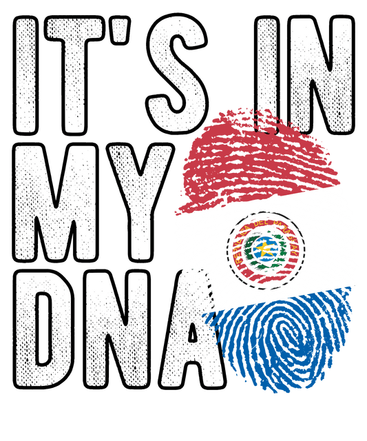 DTF Transfer - It's in my DNA - Paraguay (DNAC137)