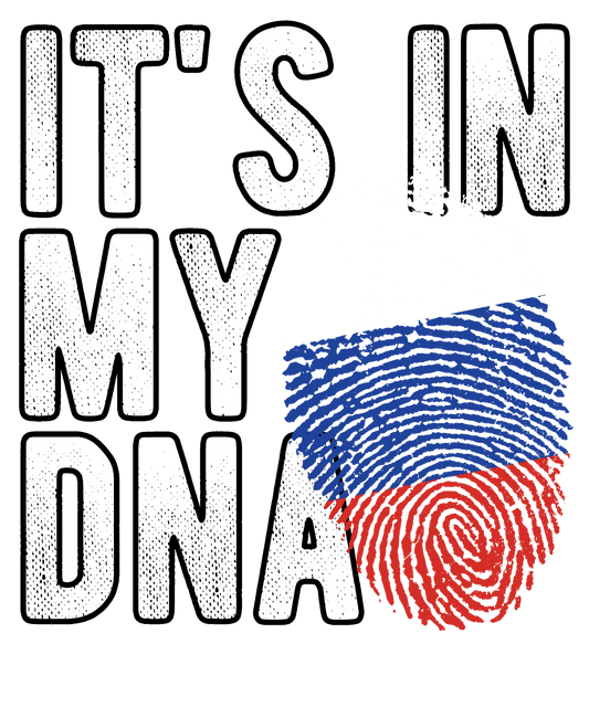 DTF Transfer - It's in my DNA - Russia (DNAC144)