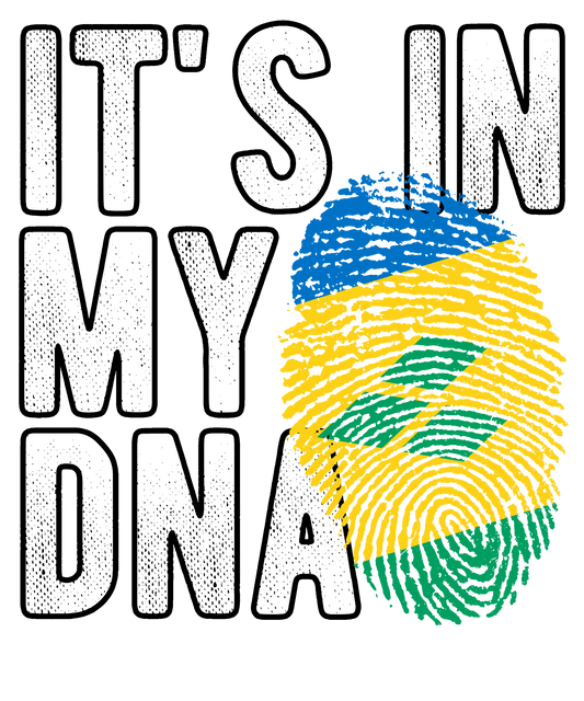 DTF Transfer - It's in my DNA - Saint Vincent and the Grenadines (DNAC148)