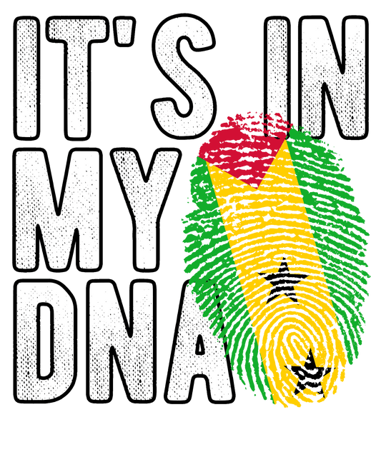 DTF Transfer - It's in my DNA - Sao Tome and Principe (DNAC151) (Copy)