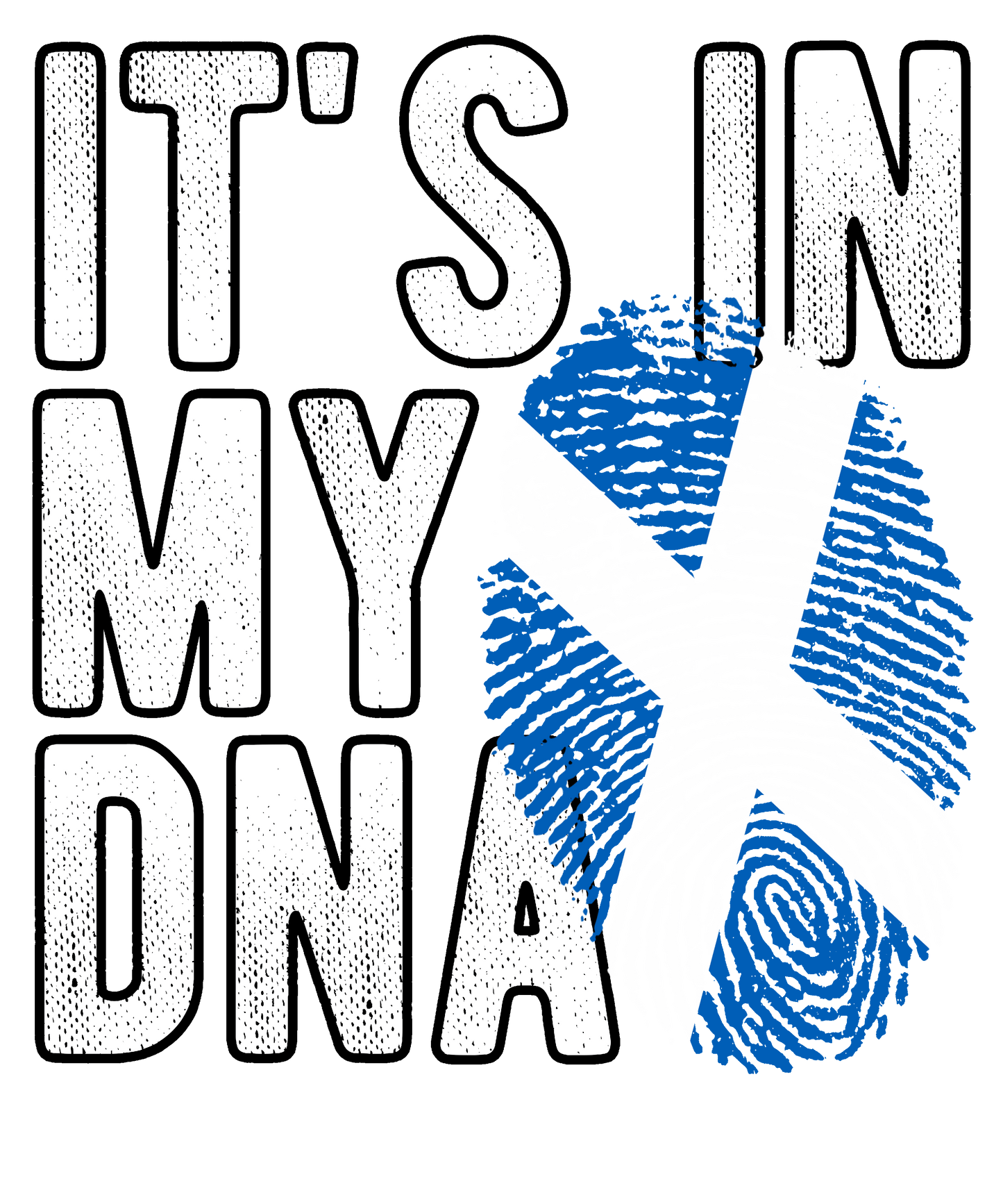 DTF Transfer - It's in my DNA - Scotland (DNAC153)