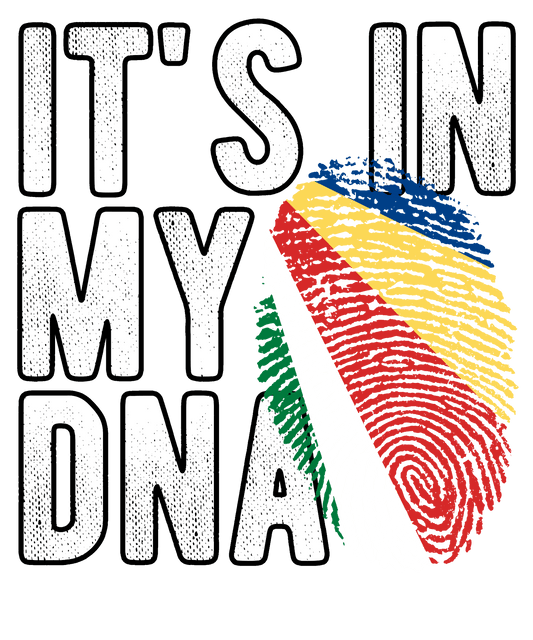 DTF Transfer - It's in my DNA - Seychelles (DNAC156)