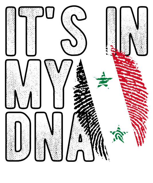 DTF Transfer - It's in my DNA - Syria (DNAC172)