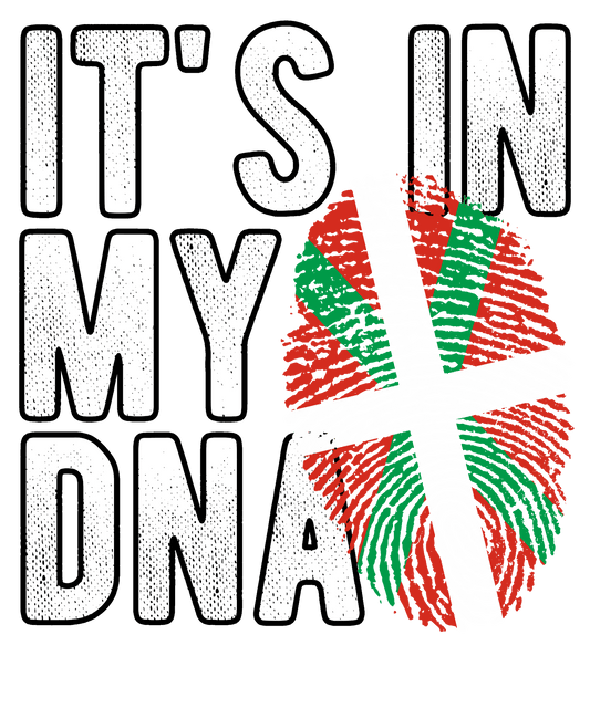 DTF Transfer - It's in my DNA - Basque (DNAC18)