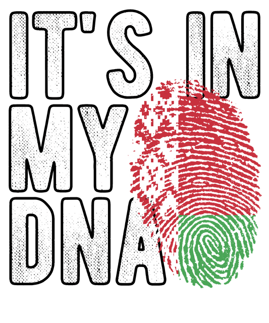DTF Transfer - It's in my DNA - Belarus (DNAC19)