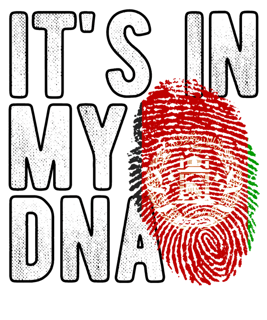 DTF Transfer - It's in my DNA - Afghanistan (DNAC2)