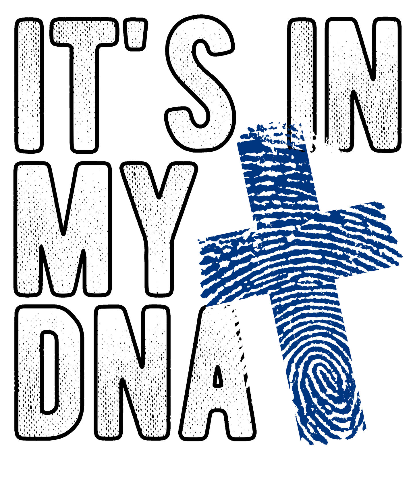 DTF Transfer - It's in my DNA - Finland (DNAC61)