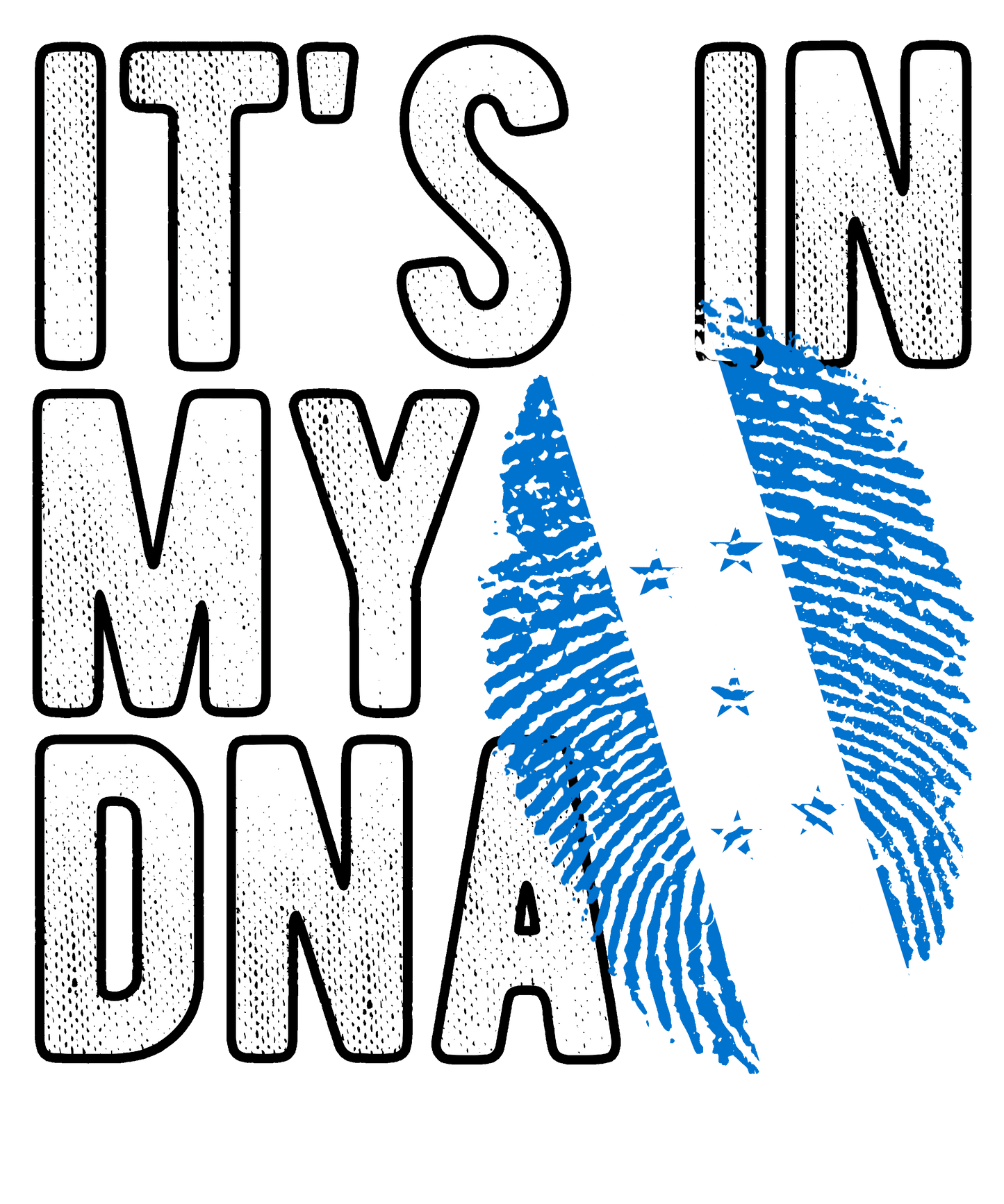 DTF Transfer - It's in my DNA - Honduras (DNAC75)