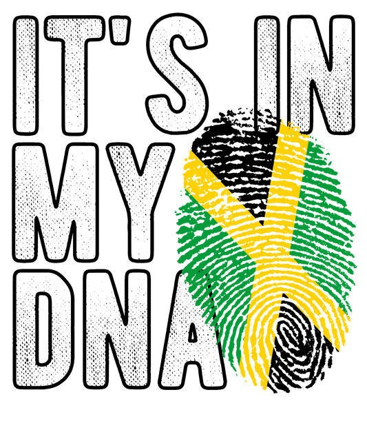 DTF Transfer - It's in my DNA - Jamaica (DNAC85)