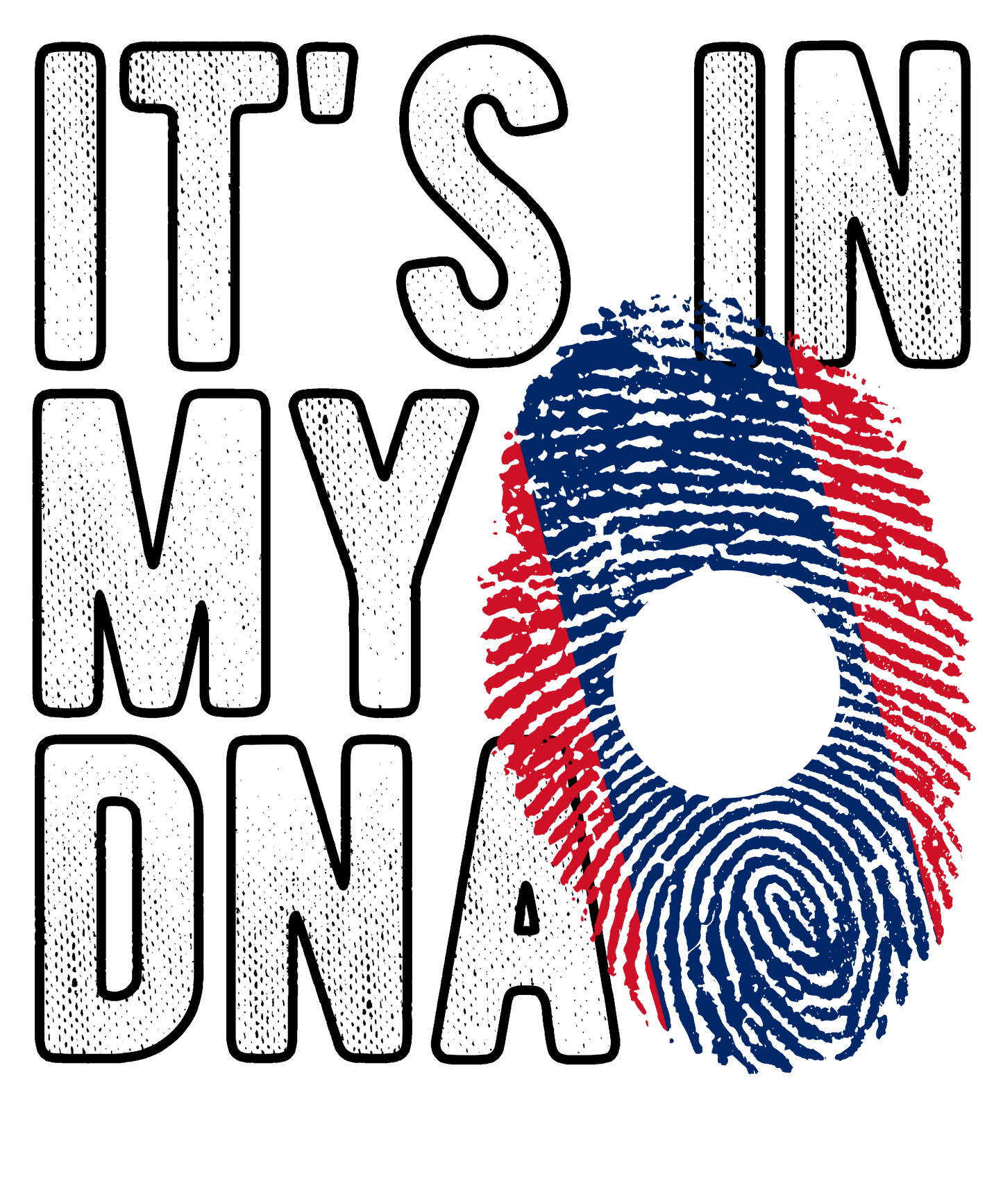 DTF Transfer - It's in my DNA - Laos (DNAC94)