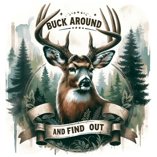 DTF Transfer - Buck Around and Find Out (HFO2)