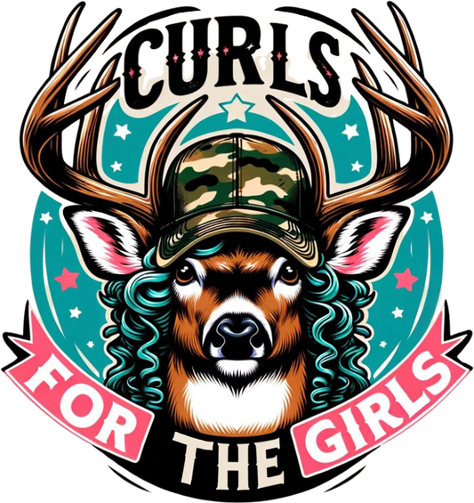DTF Transfer - Curls for the Girls (HFO24)