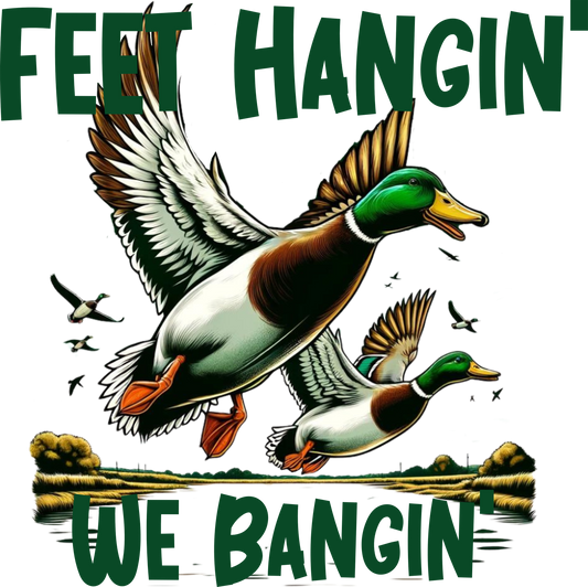 DTF Transfer - Feet Hangin' We Bangin' (HFO29)