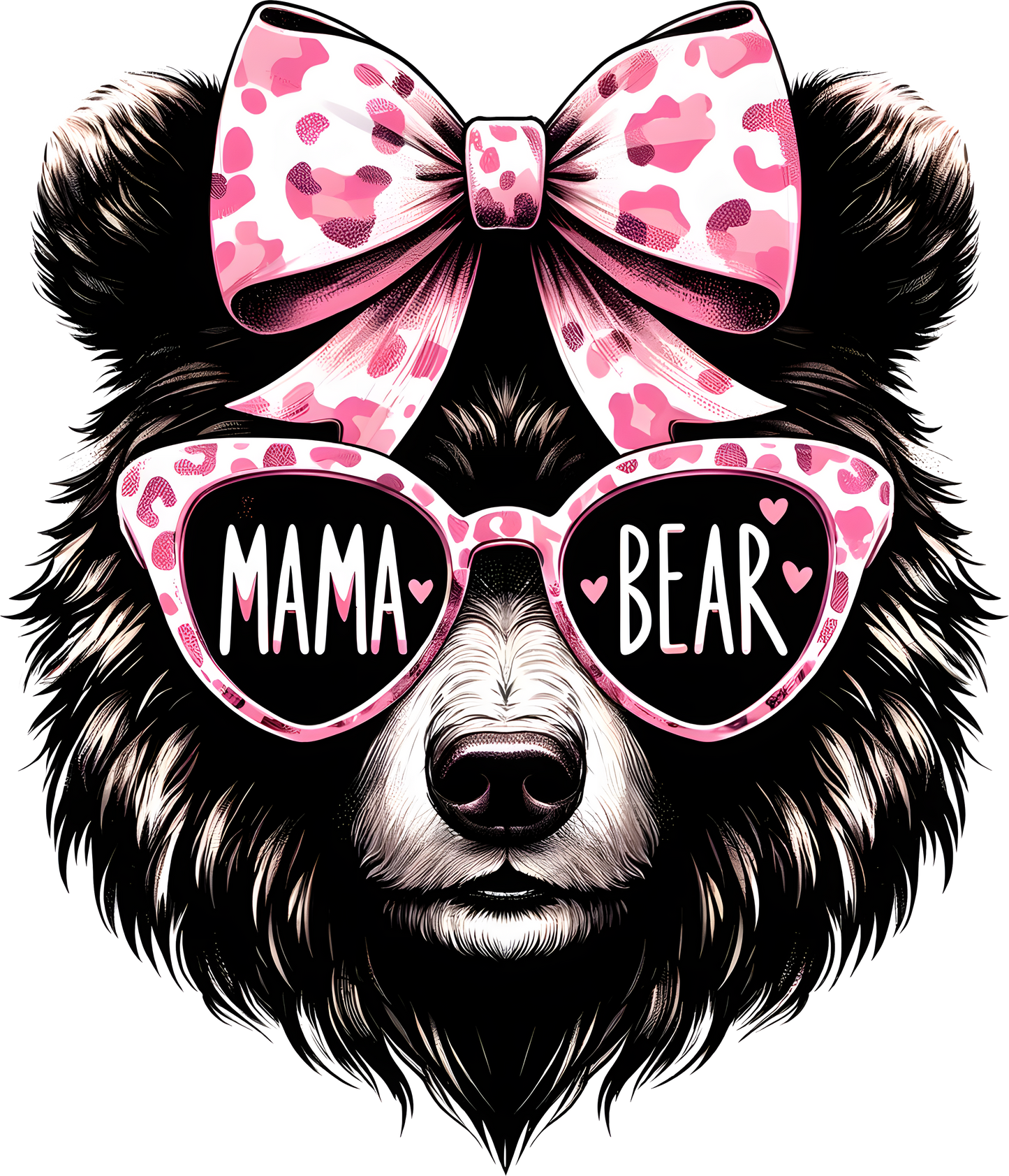 DTF Transfer - MAMA Bear (MOM4)