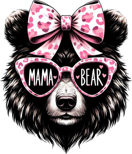 DTF Transfer - MAMA Bear (MOM4)