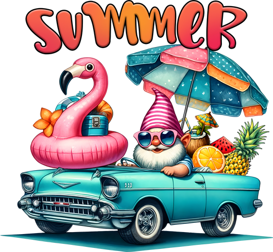 DTF Transfer - Summer Gnome (SVGT2)