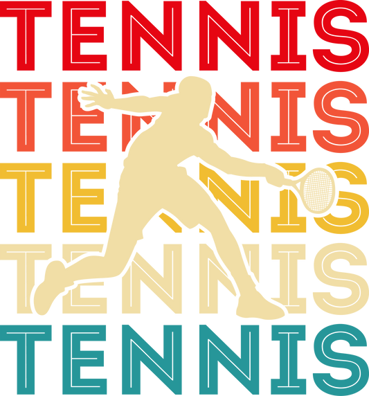 DTF Transfer - Tennis Tennis Tennis (TENN27)