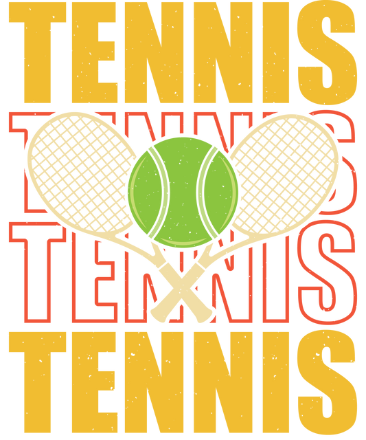 DTF Transfer - Tennis Tennis Tennis (TENN28)