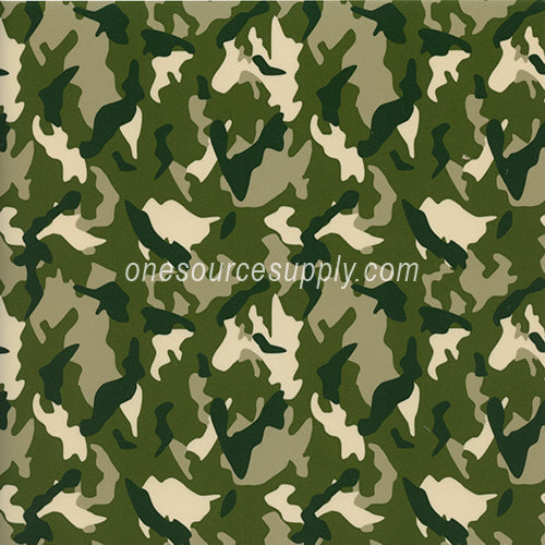 Specialty Materials Thermoflex Fashion Patterns (Green Camo)