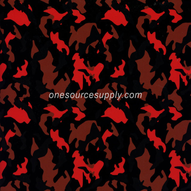 Specialty Materials Thermoflex Fashion Patterns (Fire Camo)