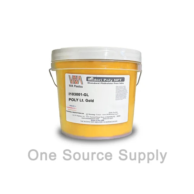 WM Plastics Poly Inks | Durable Plastisol Ink for Printing