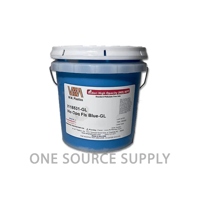 WM Plastics Fluorescent High Opacity (HO) Inks | Suitable for Dark Fabrics