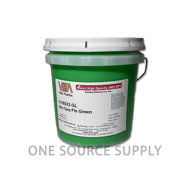 WM Plastics Fluorescent High Opacity (HO) Inks | Suitable for Dark Fabrics