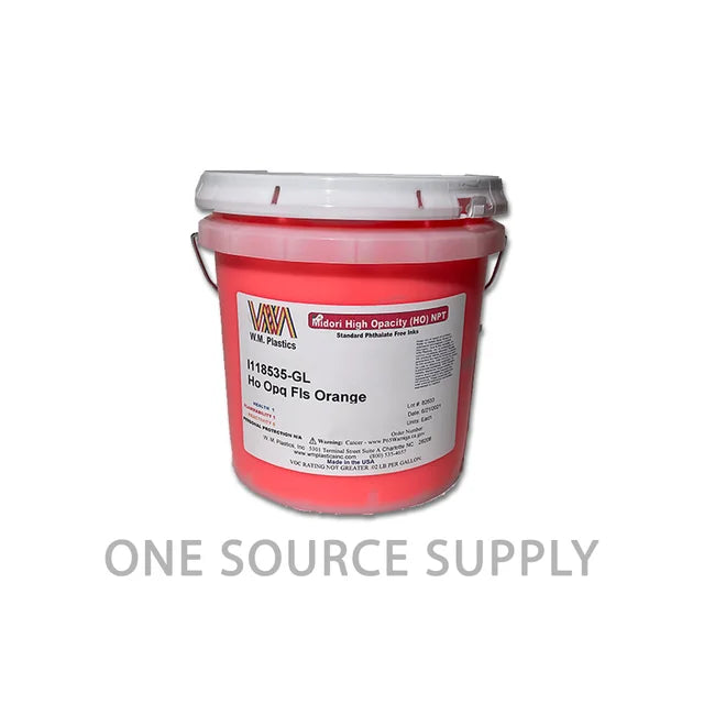 WM Plastics Fluorescent High Opacity (HO) Inks | Suitable for Dark Fabrics