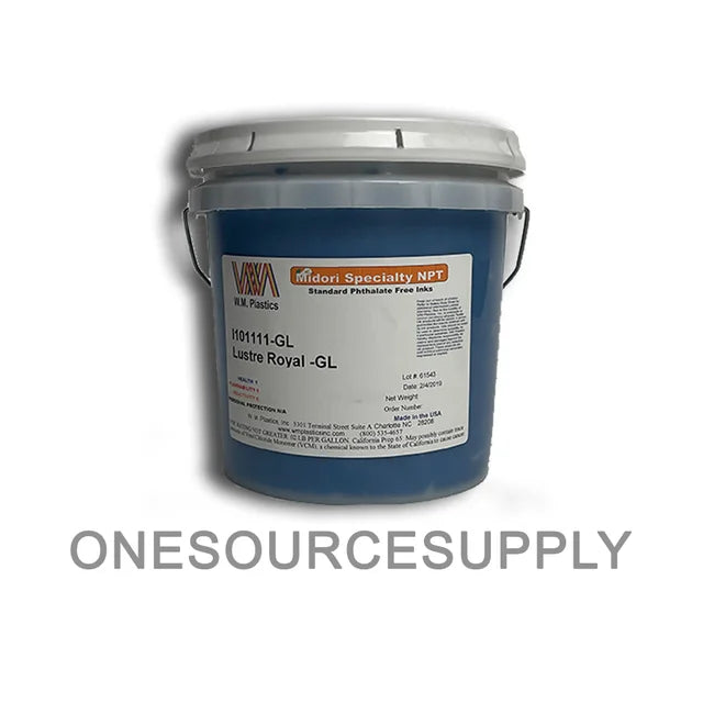 WM Plastics Lustre Inks | Shimmering Metallic Finish