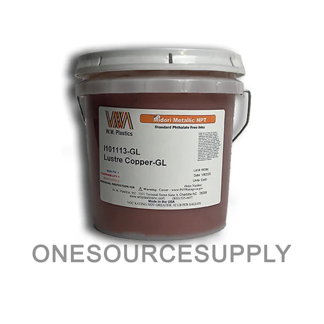 WM Plastics Lustre Inks | Shimmering Metallic Finish