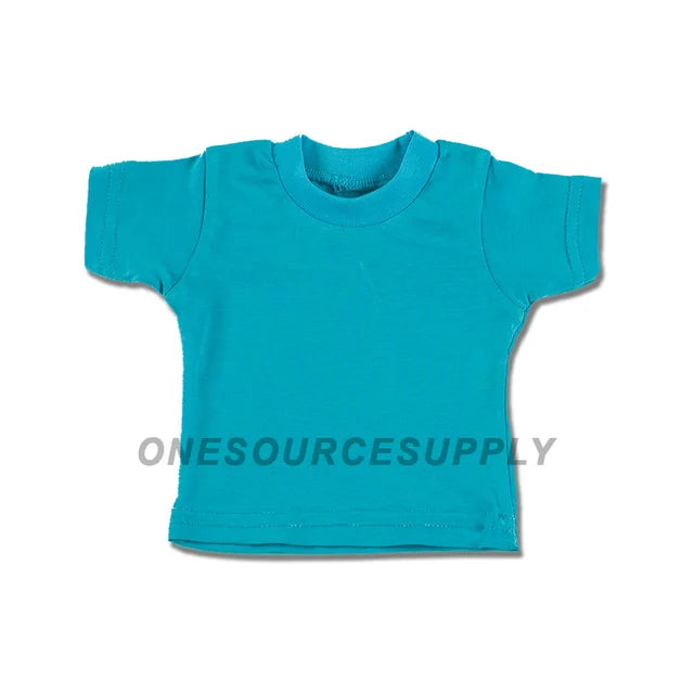 Mini T-Shirt 100% Cotton (Aqua Blue)